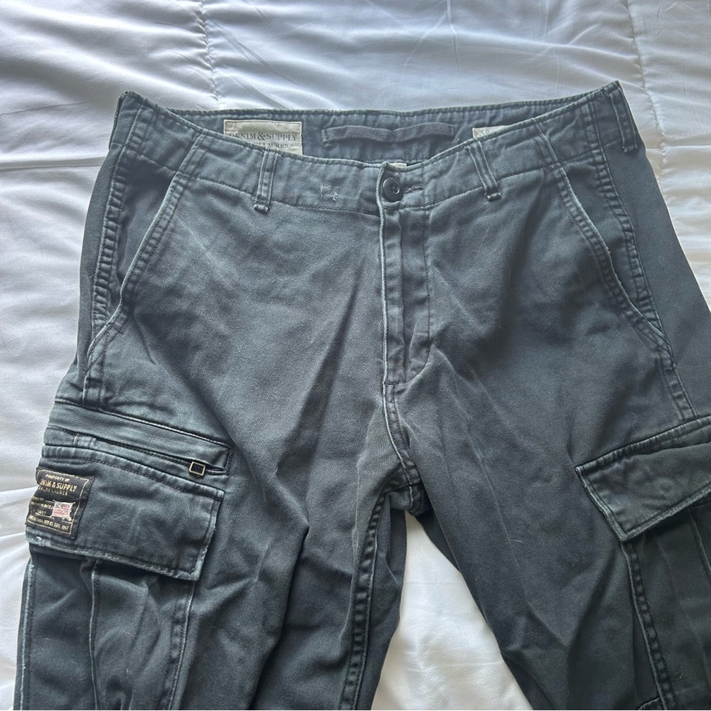 Ralph Lauren Black Cargo Pants
